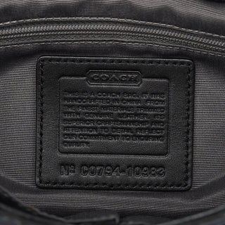 Coach Black Turnlock Shoulder Bag