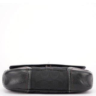 Coach Black Turnlock Shoulder Bag