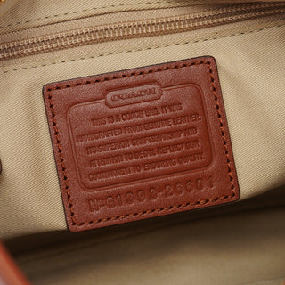 Coach Brown Leather 2-Way Shoulder Bag