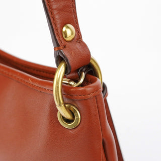 Coach Brown Leather 2-Way Shoulder Bag