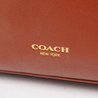 Coach Brown Leather 2-Way Shoulder Bag