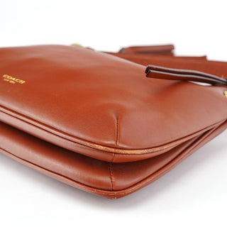 Coach Brown Leather 2-Way Shoulder Bag