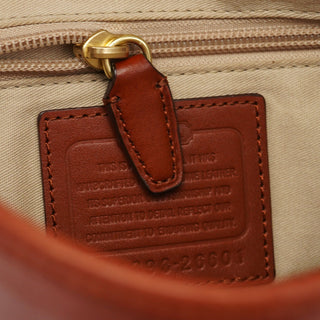 Coach Brown Leather 2-Way Shoulder Bag