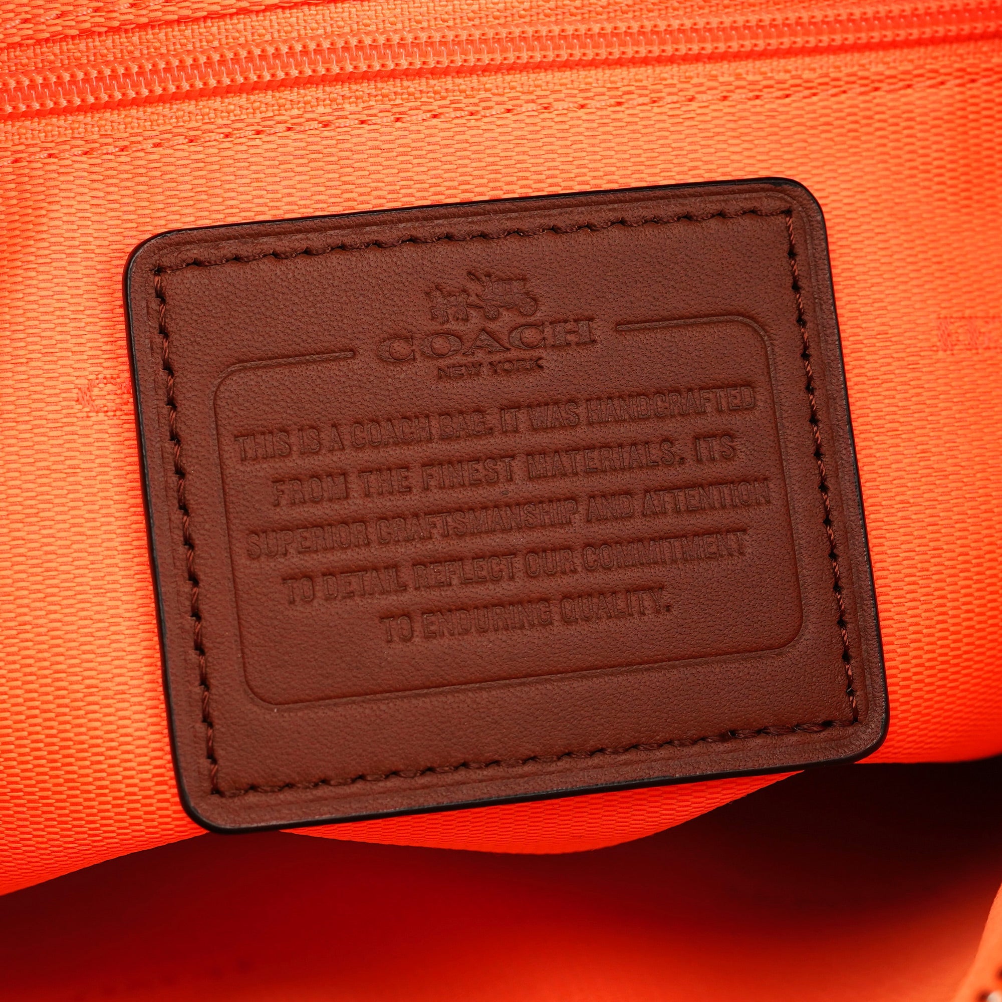 Coach Brown Leather Ergo Re-Edition Bag