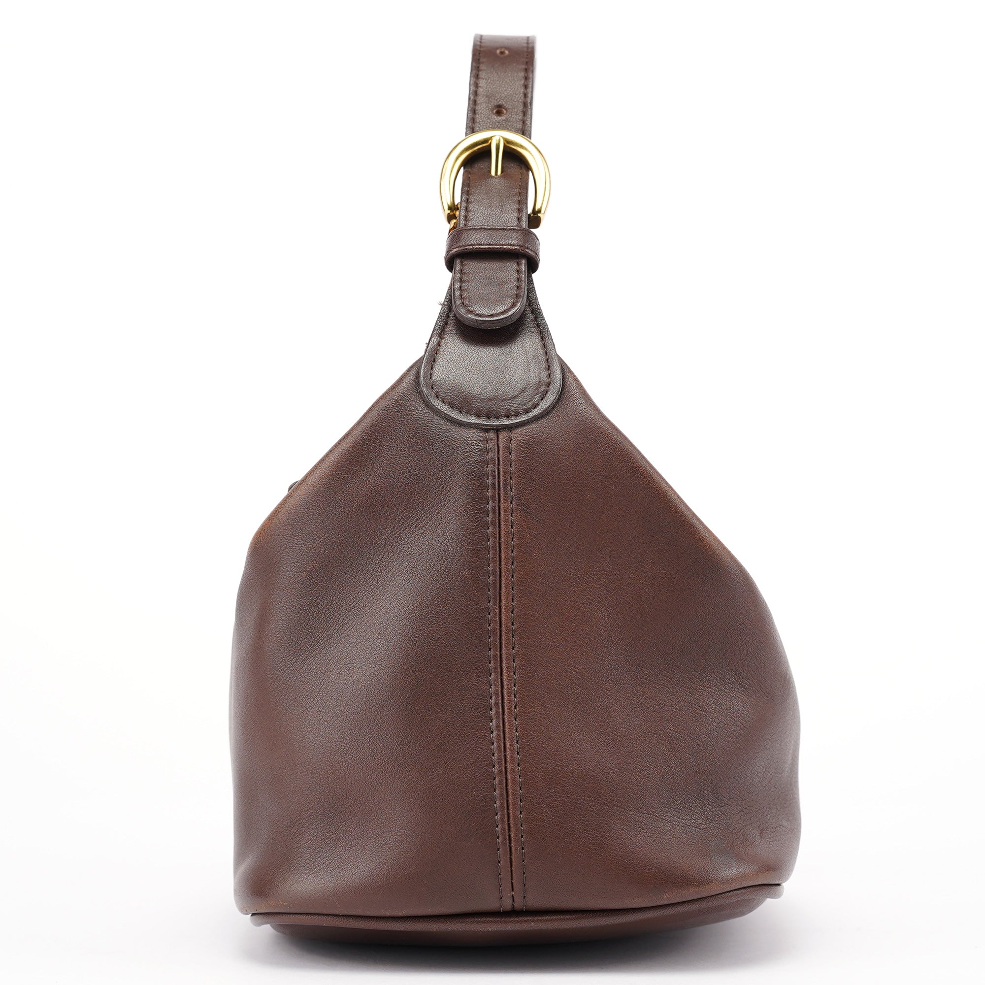 Coach Brown Leather Hobo Shoulder Bag