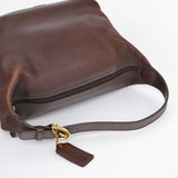 Coach Brown Leather Hobo Shoulder Bag