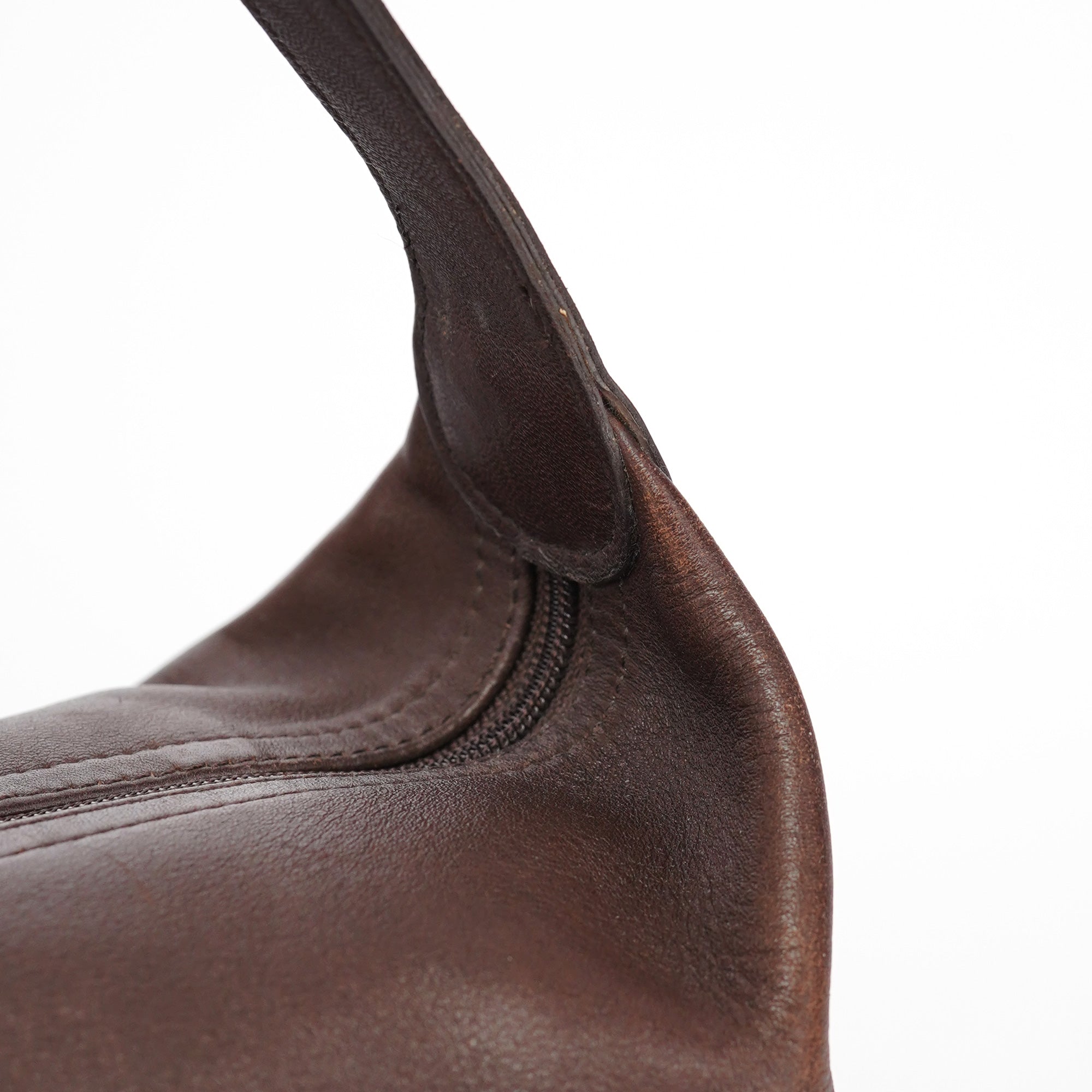 Coach Brown Leather Hobo Shoulder Bag