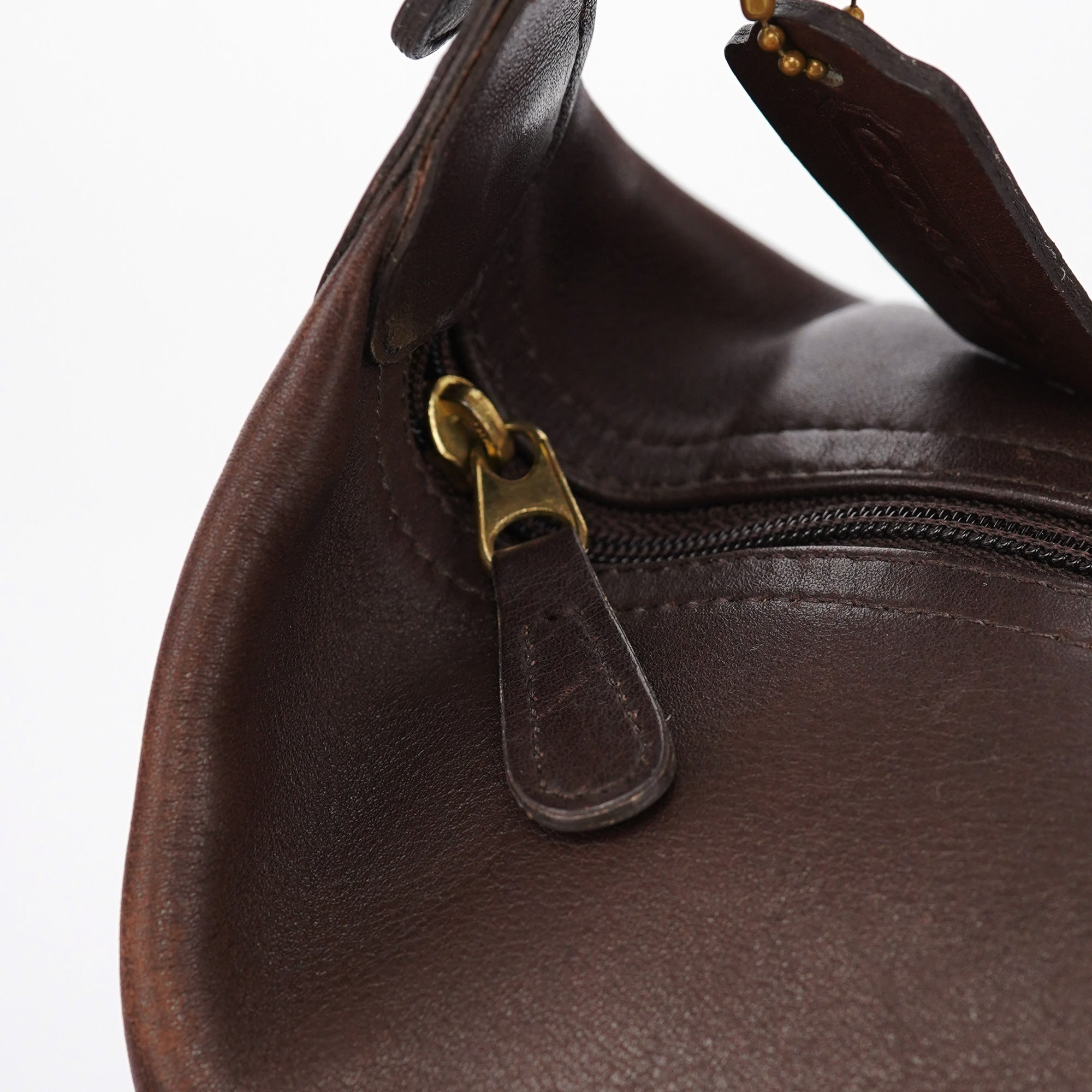 Coach Brown Leather Hobo Shoulder Bag