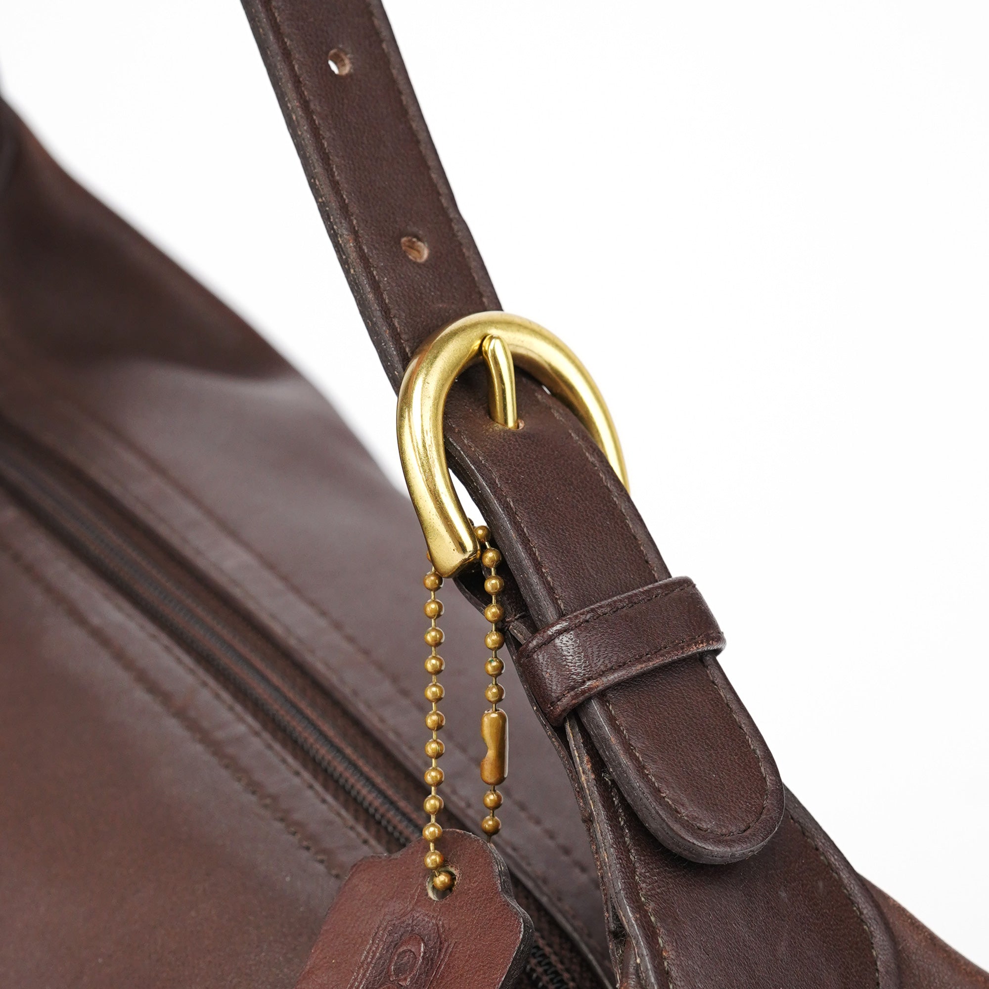 Coach Brown Leather Hobo Shoulder Bag