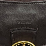 Coach Sac deux portés Soho en cuir marron