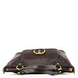 Coach Sac deux portés Soho en cuir marron