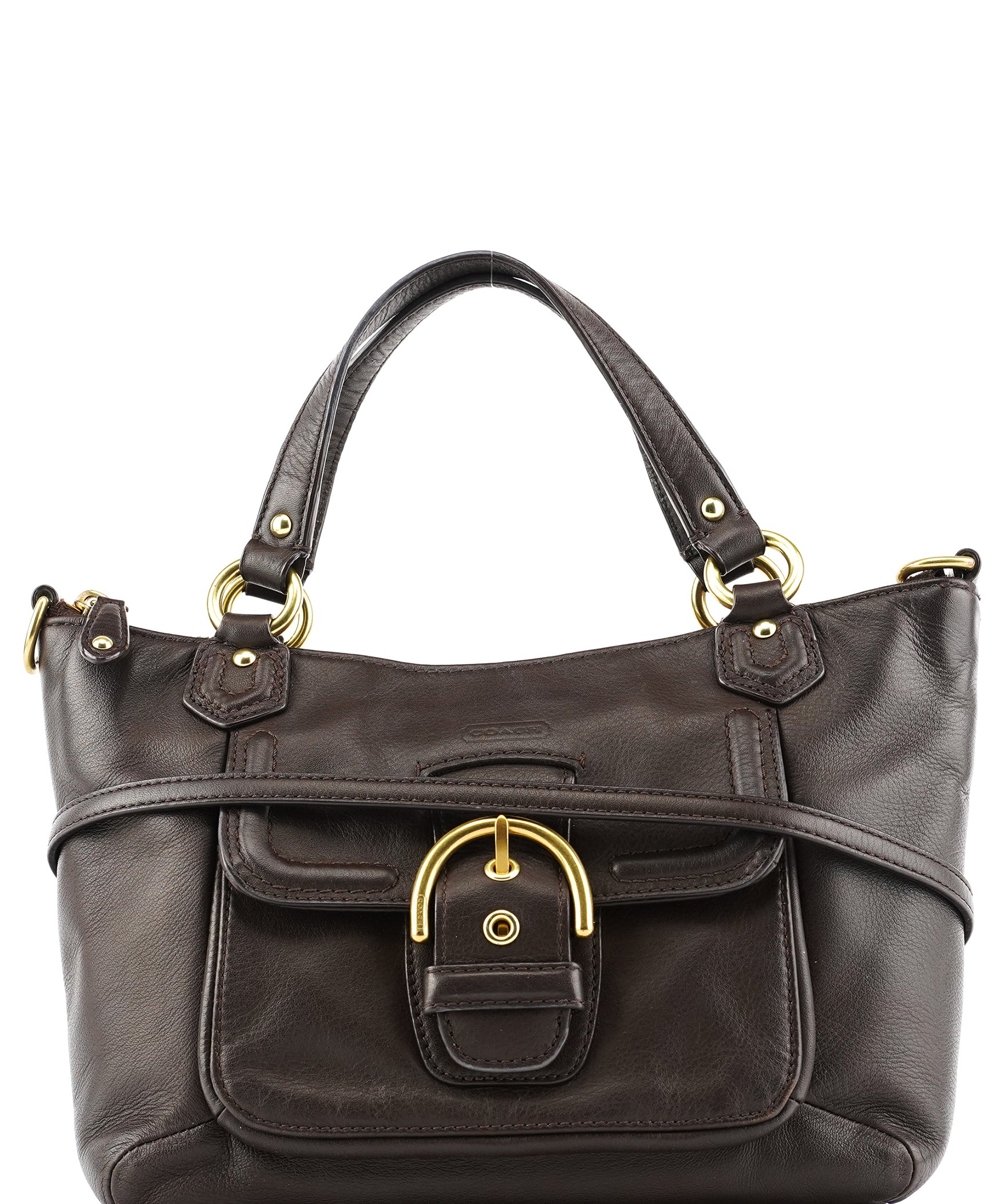 Coach Brown Leather Soho 2-Way Bag
