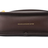 Coach Brown Leather Turnlock Shoulder Bag