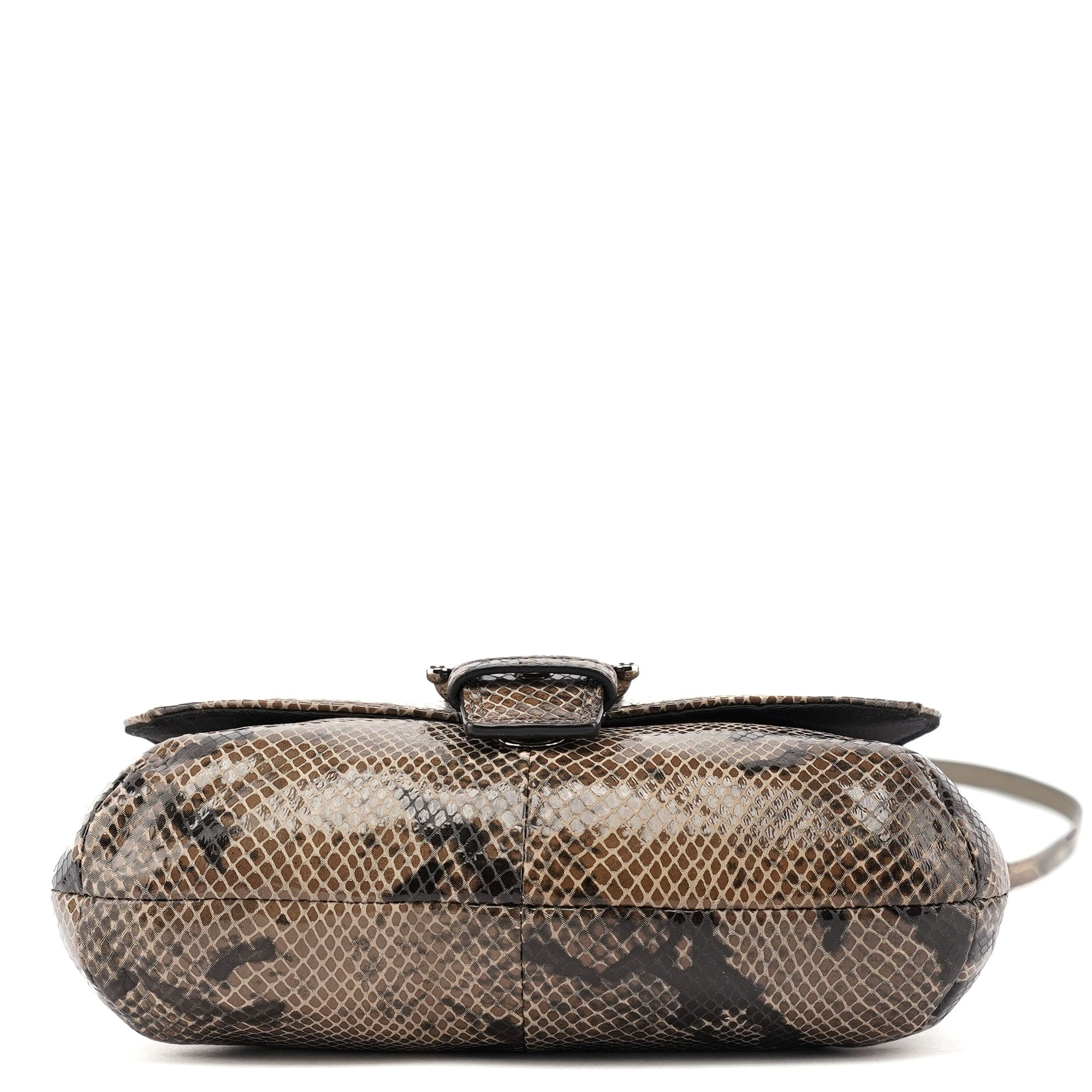 Coach Brown Snake Embossed Soho Crossbody Bag