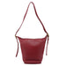 Coach Burgundy Leather Bucket Ergo Shoulder Bag