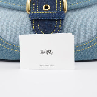 Coach CR737 Denim Soho Shoulder. Bag