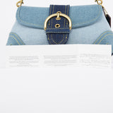 Coach CR737 Denim Soho Shoulder. Bag