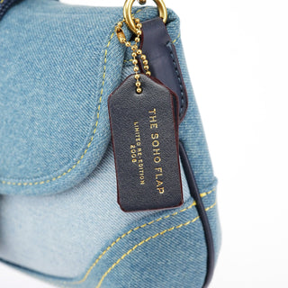 Coach CR737 Denim Soho Shoulder. Bag