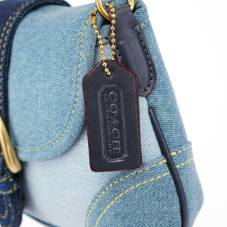 Coach CR737 Denim Soho Shoulder. Bag