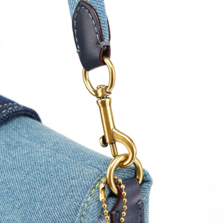 Coach CR737 Denim Soho Shoulder. Bag
