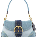 Coach CR737 Denim Soho Shoulder. Bag