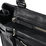 Coach F08A70 Black Leather Hampton Tote Bag