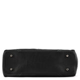 Coach F08A70 Black Leather Hamptons Tote Bag