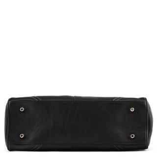 Coach F08A70 Black Leather Hamptons Tote Bag
