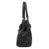 Coach F08A70 Black Leather Hamptons Tote Bag