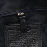 Coach F08A70 Black Leather Hamptons Tote Bag