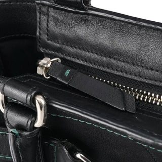 Coach F08A70 Black Leather Hamptons Tote Bag