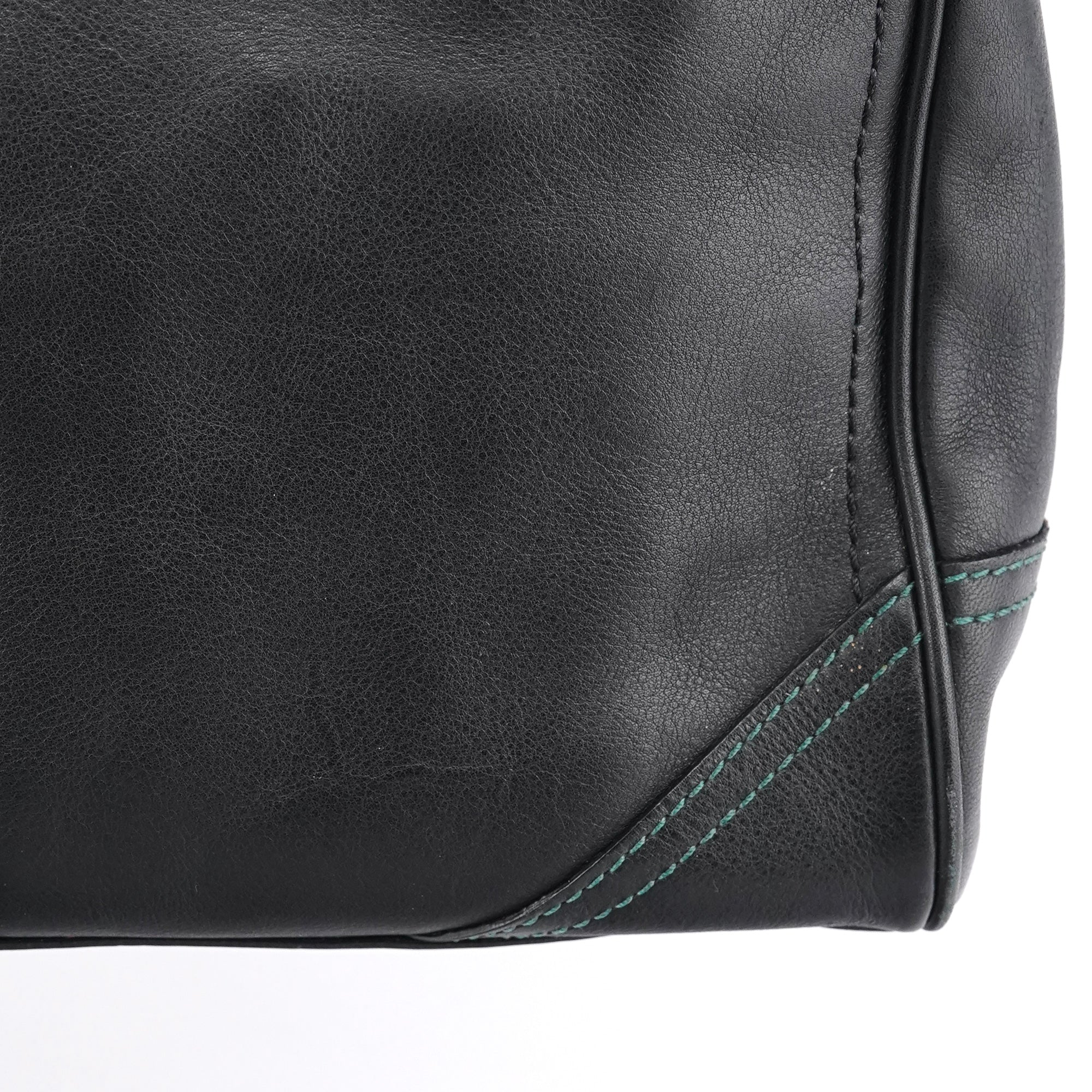 Coach F08A70 Black Leather Hamptons Tote Bag