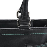 Coach F08A70 Black Leather Hamptons Tote Bag