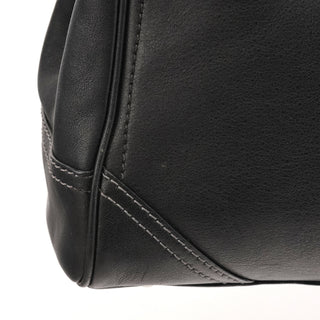 Coach F08A70 Black Leather Hamptons Tote Bag