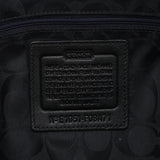 Coach F08A71 Black Leather Hamptons Tote Bag