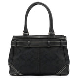 Coach F08K06 Black Signature Hamptons Tote Bag