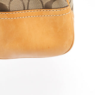 Coach F08K07 Beige Tan Signature Hampton Tote Bag