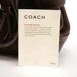 Coach F10212 Brown Pebbled Leather Hamptons Tote Bag