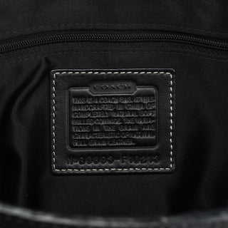 Coach F10213 Black Pebbled Leather Hamptons Tote Bag