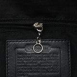 Coach F10927 Grey Black Signature Soho Tote Bag