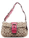 Coach F113862 Beige Pink Signature C Soho Shoulder Bag