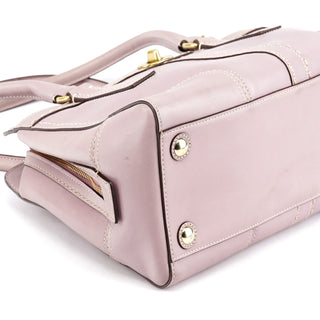 Coach F11540 Lilac Leather Turnlock Shoulder Bag