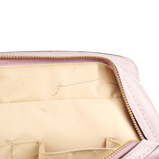 Coach F11540 Lilac Leather Turnlock Shoulder Bag