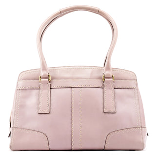 Coach F11540 Lilac Leather Turnlock Shoulder Bag