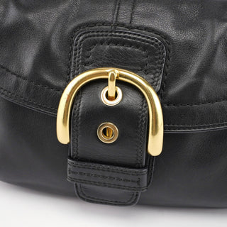 Coach F11840 Black Leather Soho Shoulder Bag