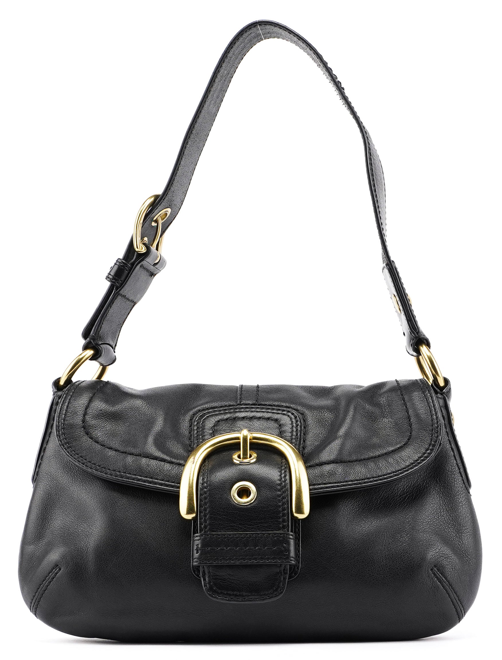 Coach F11840 Black Leather Soho Shoulder Bag – Rediscover Vintage