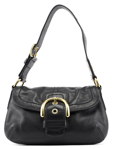 Coach F11840 Black Leather Soho Shoulder Bag