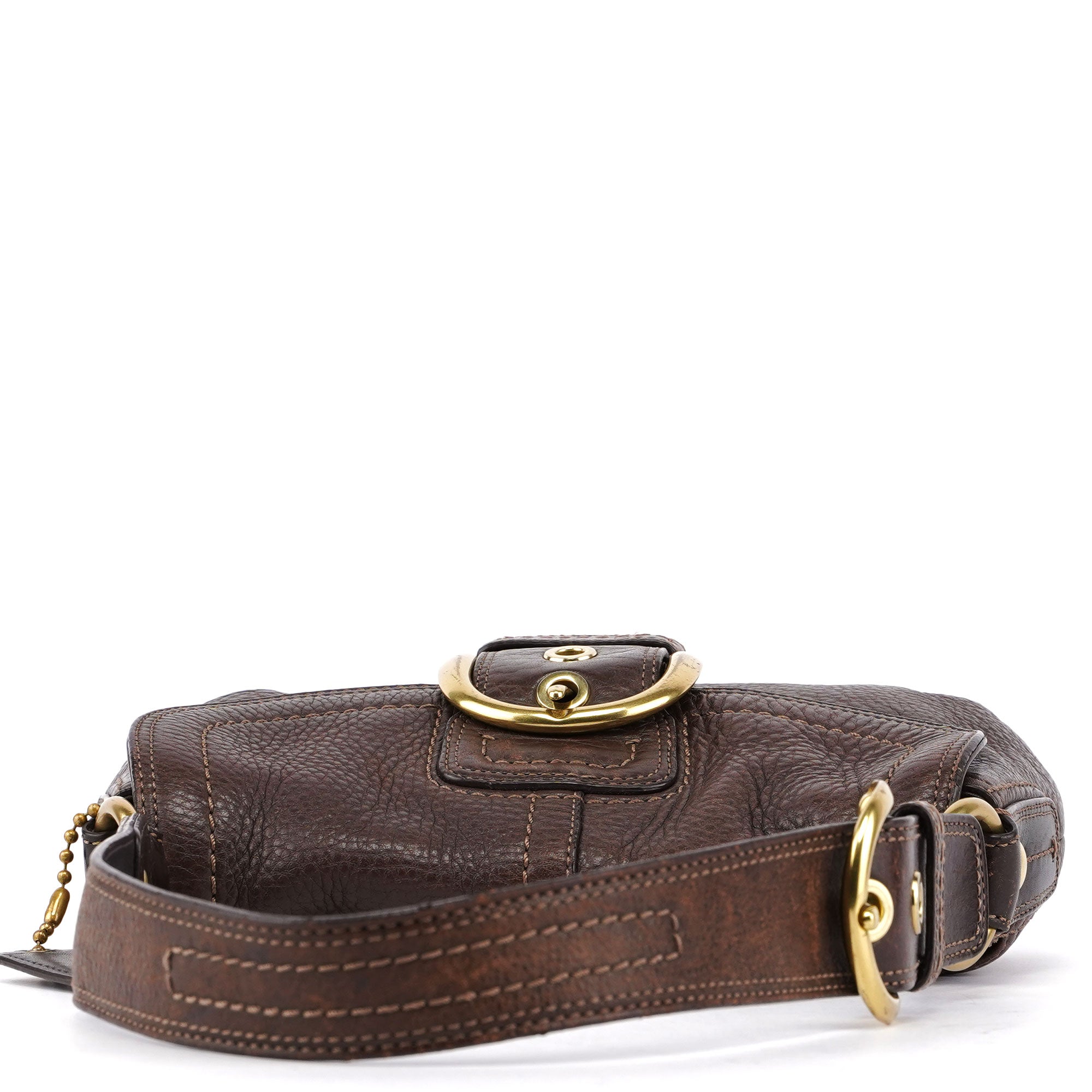 Coach F11840 Brown Leather Soho Shoulder Bag