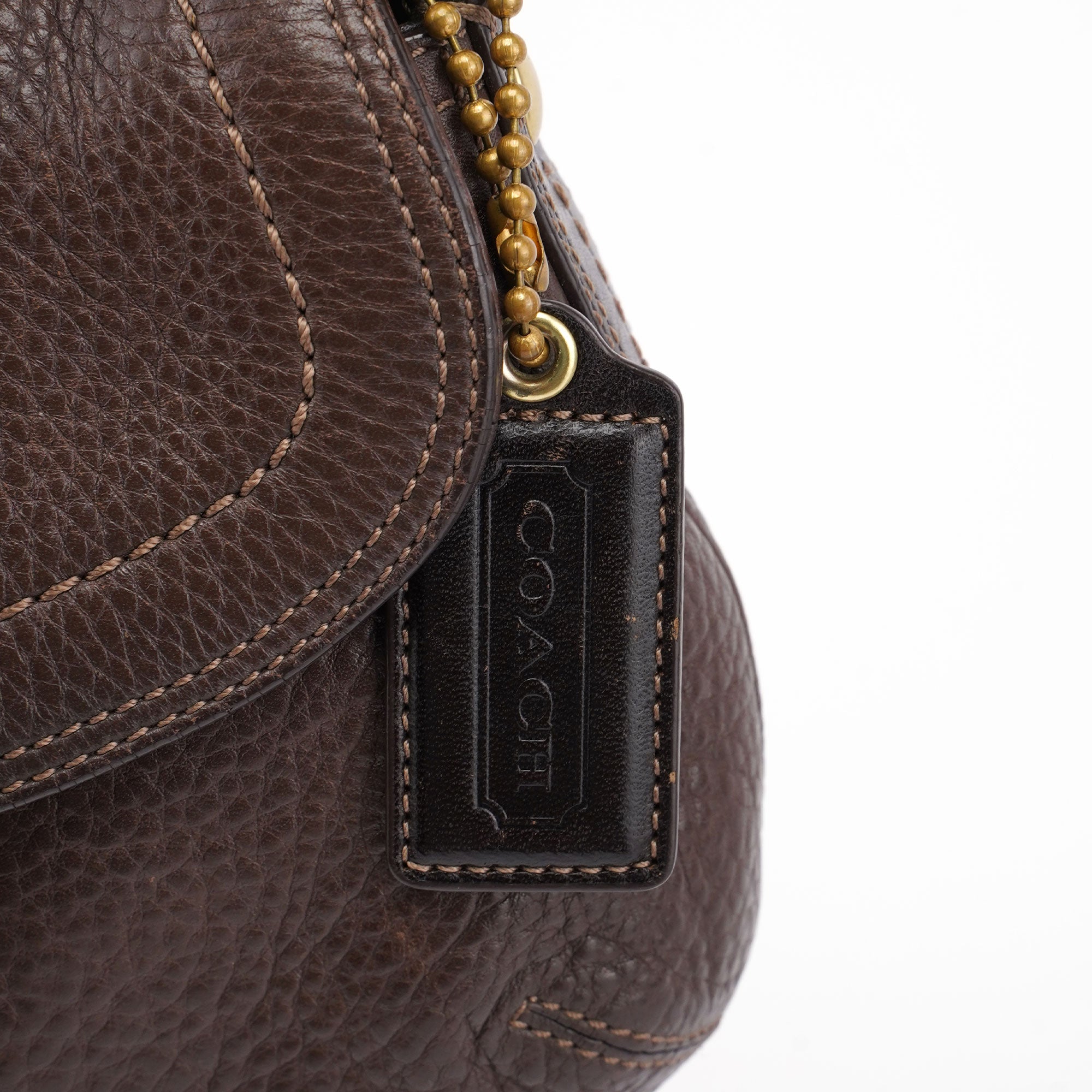 Coach F11840 Brown Leather Soho Shoulder Bag
