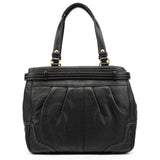 Coach F12178 Black Leather Hamptons Tote Bag